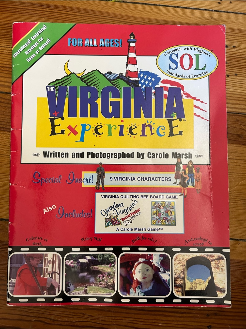 The Virginia Experience Educational Book - Red